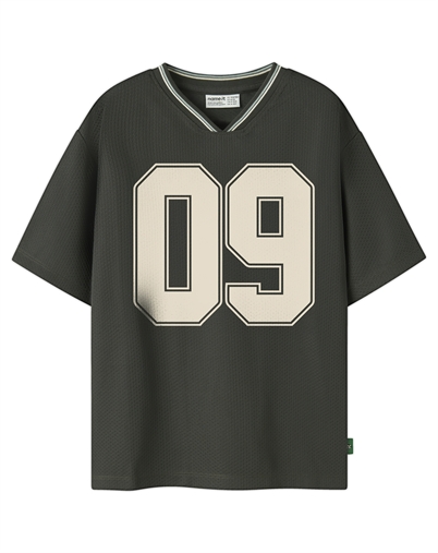 Name it - NKMLas T-shirt - Peat